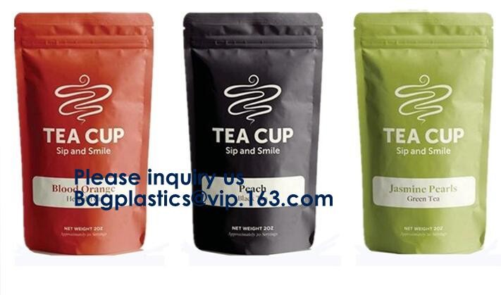 Oxo-Degradable stand up pouches Coffee Bags Stand Up Pouch With Valve Side Gusset Bag with Valve Flat Bottom Pouch with