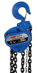 Wholesale Construction Hoisting Equipment Manual / Hand Chain Hoist Zn Plating 5 Ton Safety from china suppliers