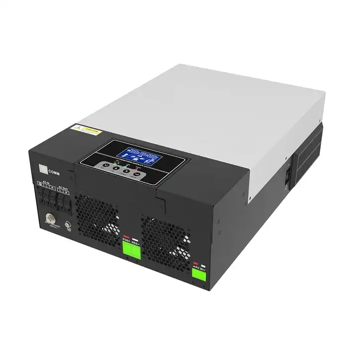 Pv 30V-400V Factory Price High Frequency 3200Va 3000W Solar Inverter With 80A Mppt Controller Mppt For Home