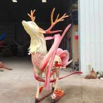 Customizable Realistic Animatronics Chinese Mythology Animal Pi Jiu
