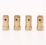 Strong / Durable Brass Turning Parts Non Standard Copper Tube