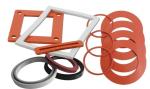 Waterproof Custom Silicone Seals Abrasion Resistance For Insulation Sealing