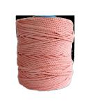 3 Strands Macrame Cord Cotton 5mm Natural Rope Twine for DIY Projects Length 0