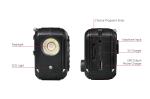 USB Jack Portable Hand Crank Radio 0.4KG Solar Crank Charge Radio Speaker