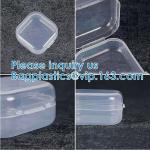Plastic Beads Storage Containers Box, Storage Of Small Items Crafts, Hinged Lid,