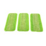 12" Green Microfiber Small Size Commercial Mop Bonas Mop Pad