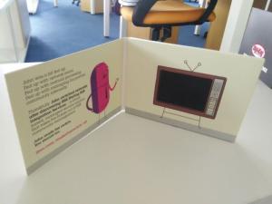 Wholesale Advertising Player LCD Video Brochure , 4.3 Inch - 10 Inch Video Mailer from china suppliers