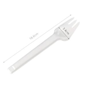 Wholesale 6.5'' Compostable Cutlery Sugarcane Bagasse Eco Friendly Disposable Forks 1000 Count from china suppliers
