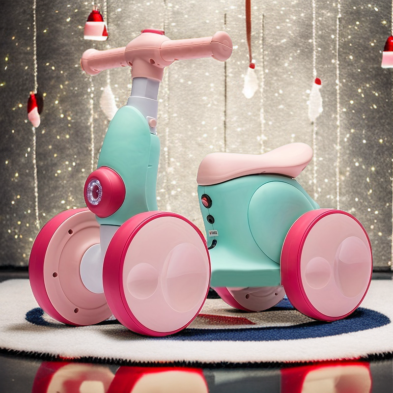 Battery-Powered Electric Balance Toy Suitable for Children 0-24 Months and 1-5 Year Olds