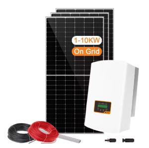 Wholesale Solar 10kw Solar Energy System On-Grid Photovoltaic Panel System 10kw from china suppliers