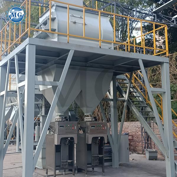 600m2 Dry Mortar Mix Plant Cement Wall Putty Plaster Tile Grout Glue Production
