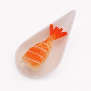 Wholesale Degradable spoon shape sugarcane cake tray dish disposable bagasse paper fruit tray food plate from china suppliers