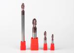 Long Ball Nose End Mill 50 - 150mm Overall Length Solid Carbide End Mill