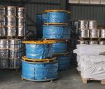 Anti Twisting Galvanized Braided Steel Wire Rope Overhead Conductor Stringing