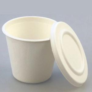 Wholesale 109MM Biodegradable Sugarcane Bagasse Cup Compostable Coffee Cup Lids from china suppliers