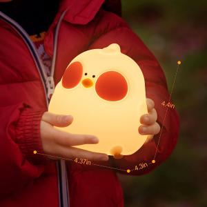 Wholesale Silicone Lamps With Touch Sensor And Remote Control -Portable Color Changing Glow Soft Cute Baby Infant Toddler Gift from china suppliers