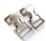 Metal T Shape Buckle Nickel Plated Webbing Cam Buckle Webbing Adjustment Buckles