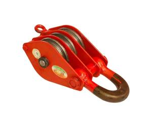 Wholesale JTPB-F3 Hook(Chain Link)Sories Closed Triple Wheels Pulley from china suppliers