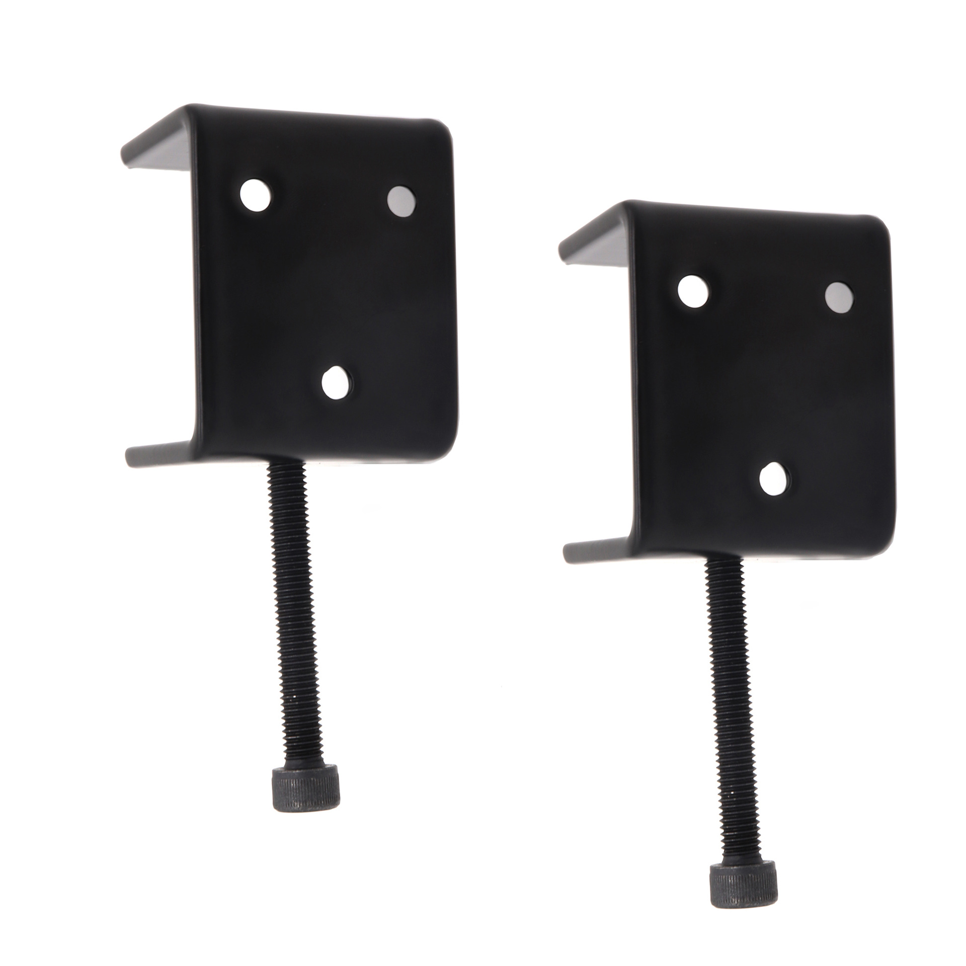 Triangle Bracket Wall Mount Steel C-clamp for Wooden Bookshelf Adjustable Shelf Support