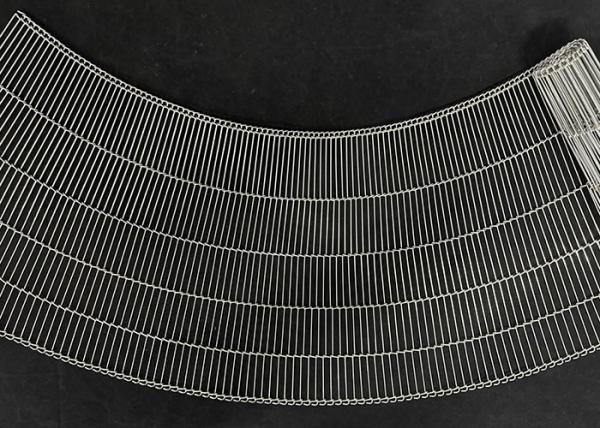 High Working Temperature Flexible Stainless Steel Ladder Wire Mesh Conveyor Belt