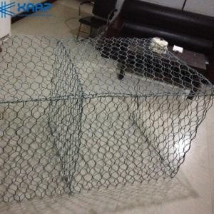 Wholesale Woven Hexagonal Hole 2.0mm Galvanized Gabion Baskets Cage For Stones from china suppliers