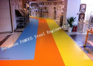 Wholesale Heterogenous Equivalent Outdoors Vinyl Laminate Flooring Roll Sports Flooring PVC Plastic Composite Material from china suppliers