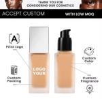 High Quality for Black Women Dark Skin Custom Cream Foundation Private Label