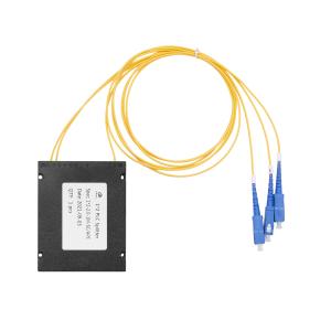 Wholesale G657A G625D 1X4 SC / UPC ABS Box Fiber Optic Splitter 2.0mm 3.0mm 1m 1.5m Cable from china suppliers