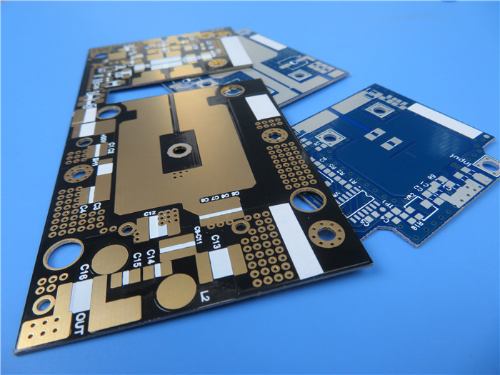 Hybrid PCB Organic Ceramic Laminate RF-35 Taconic PCB 30mil 60mil