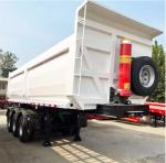 3 Axle U Shape/Type Dump/Tipper/Tipping Semi Trailer for Construction Waste/Sand