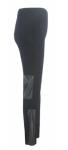 Long Ladies Skinny Trousers Womens Straight Leg Trousers With Pu Back Patch