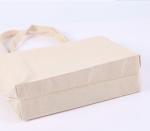 White Navy Eco Canvas Bags Shopping Tote Bag For School Kids