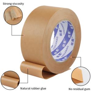 Wholesale Reinforced Water Activated Kraft Paper Tape Sealing Packing 50mm from china suppliers