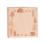 wooden printing stamp for child toy