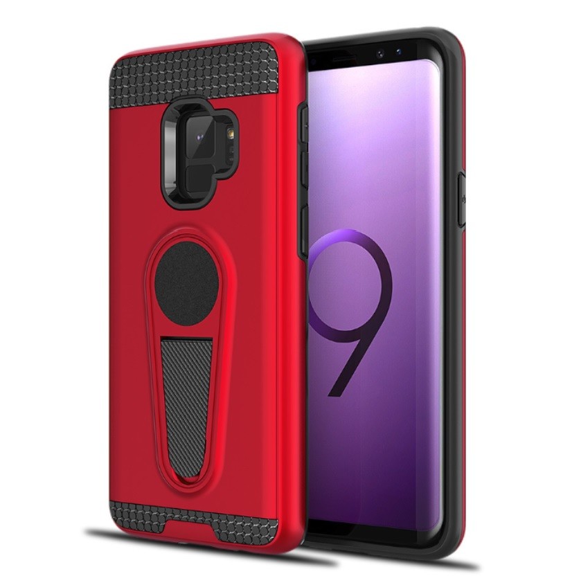 Wang PC+TPU Armor Case with with Kickstand Car Magnetic Absorption Function for IphoneXS IphoneXR IphoneXS MAX Iphone8