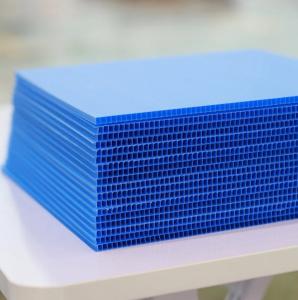 Wholesale Blue Corflute Sheet 3mm 4mm Corrugated Plastic Board For Signs from china suppliers