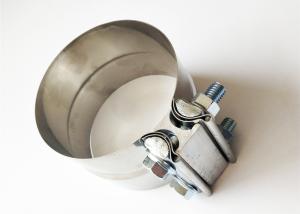 Wholesale 304 Bright Stainless Steel 0.02&quot; Thick Lap Joint Clamp from china suppliers