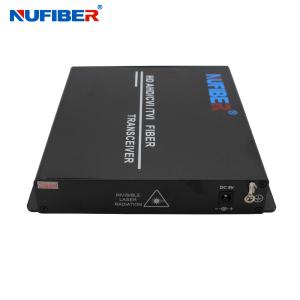 China Coaxial Fiber Video Converter Multiplexers CCTV 2BNC With Iron Case Material 	Fiber Video Converter on sale