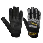 TPR Knuckle Protection Gloves Heavy Duty Mechanic Gloves Sport Gloves