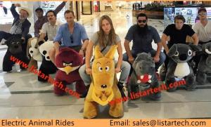 Wholesale Walking Animal Rides Electric Go Karts Toy Horse on Wheels, Adult Carnival Rides in Mall from china suppliers