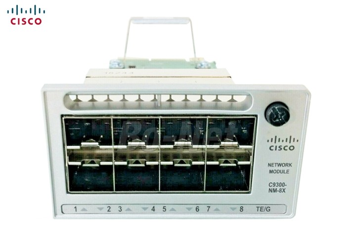 C9300-NM-8X 8 X 10GE Cisco Network Module For C9300-24P-A C9300-48T-E Switch