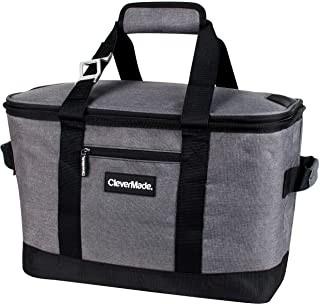 Leakproof Collapsible Insulated Bag Soft Sided Portable Grocery 50 Can Cooler