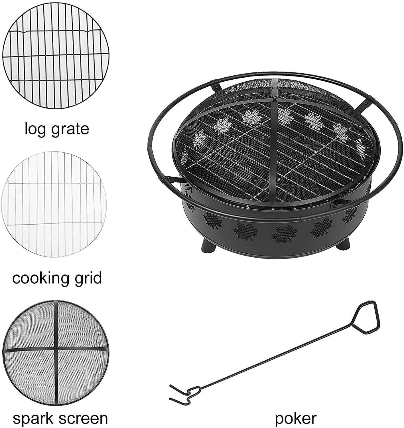 Stainless Steel Outdoor Fire Pit