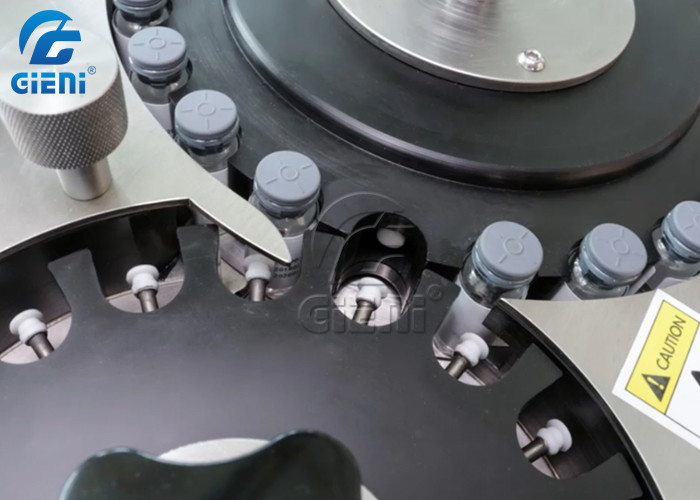 50ml Glass Bottle Labeling Machine 600pcs/Min For Beauty Supplements