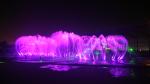 Colorful Music Dancing Fountain Project With LED Lights Performance