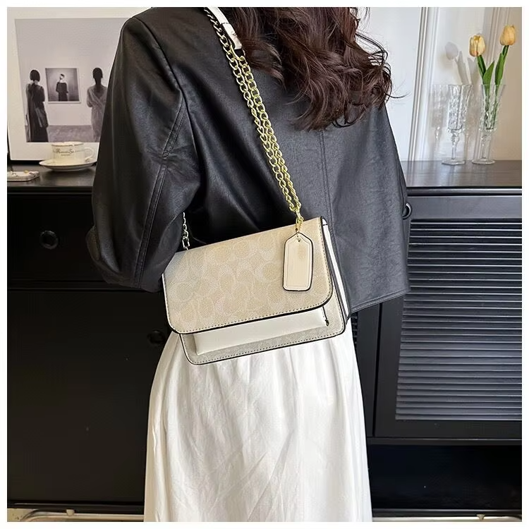 Stylish Women's Shoulder Bag Medium Size Canvas Crossbody Handbag Large Capacity Tote