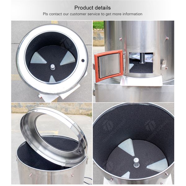 1.5kw Commercial Food Processor Machine Automatic Electric Potato Peeler