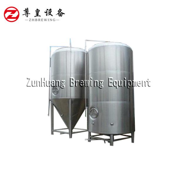 75 - 100MM Thickness Brite Beer Tank , Polished Stainless Steel Tanks For