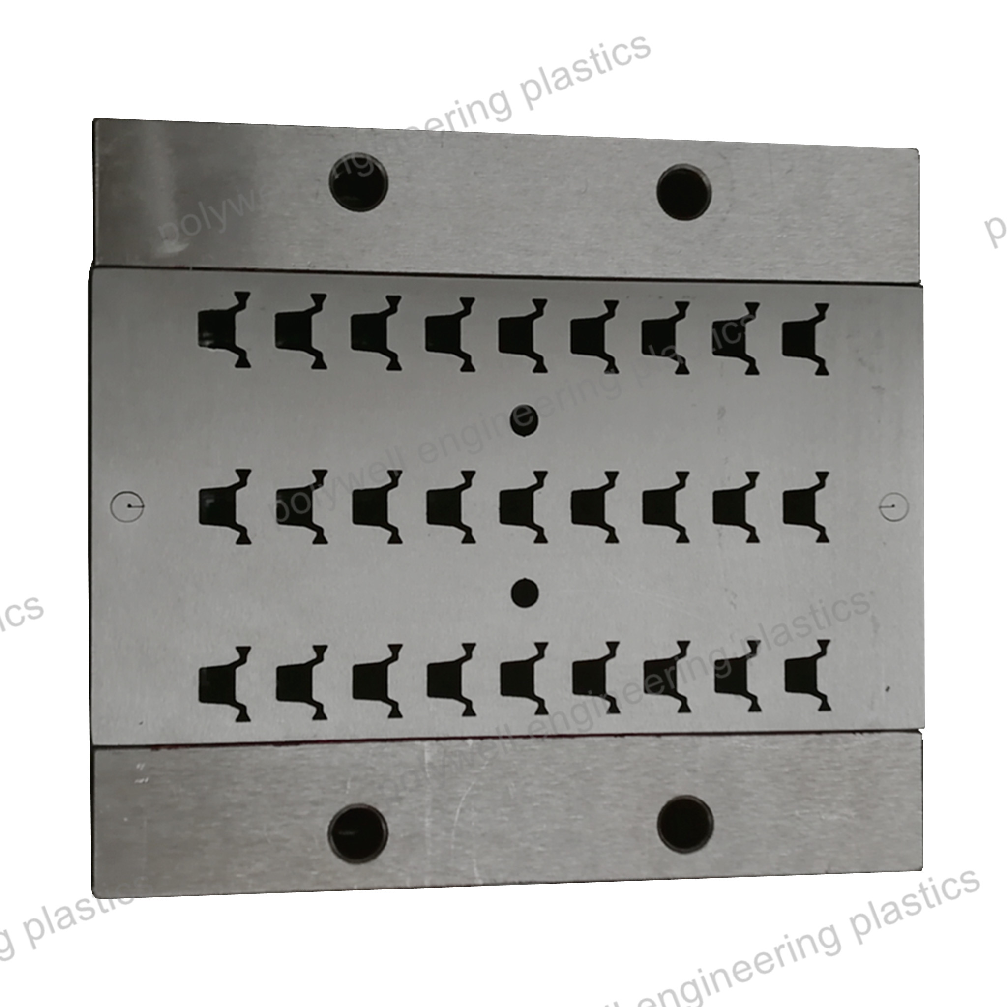 PA66GF25 Heat Insulation Strips Extrusion Mold Used in Extruding Machine
