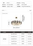 Living Room Girl Bedroom Decoration Rectangle Luxury traditional chandeliers(WH